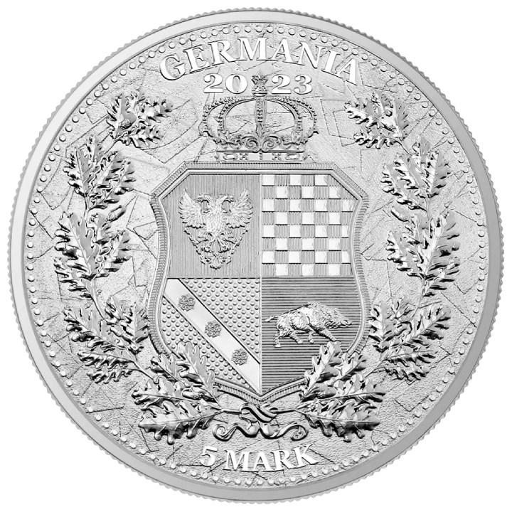 Moneda argint 1 oz Gaul & Germania 2023