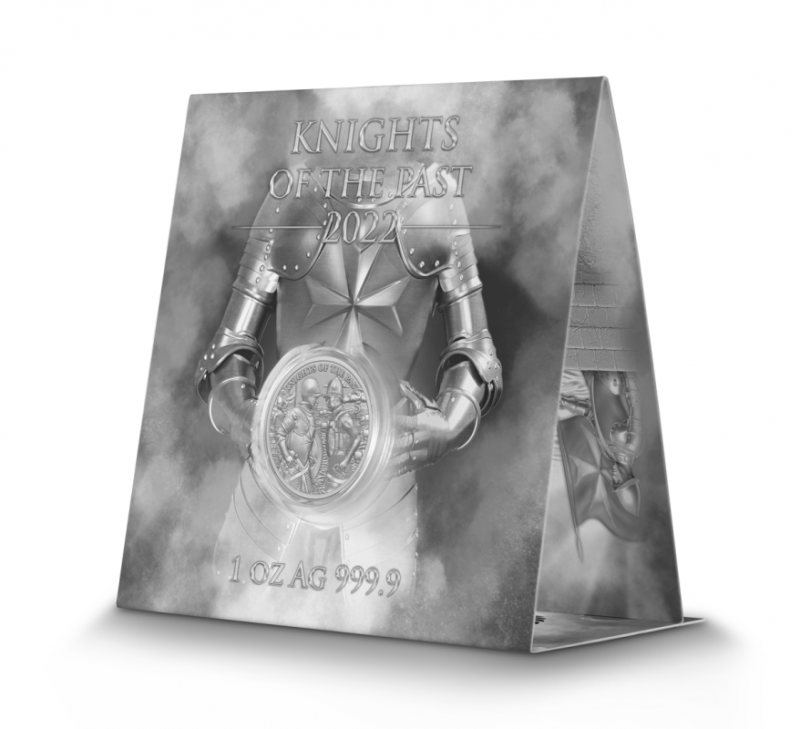Moneda argint 1 oz Knight Of The Past 2022