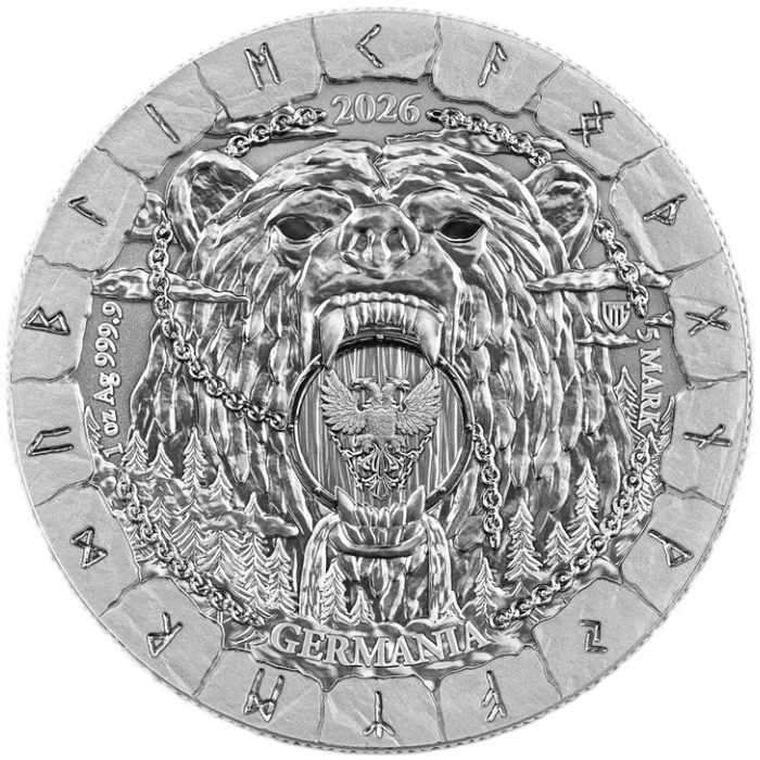 Moneda argint 1 oz Bödvar Saga: Loss 2026