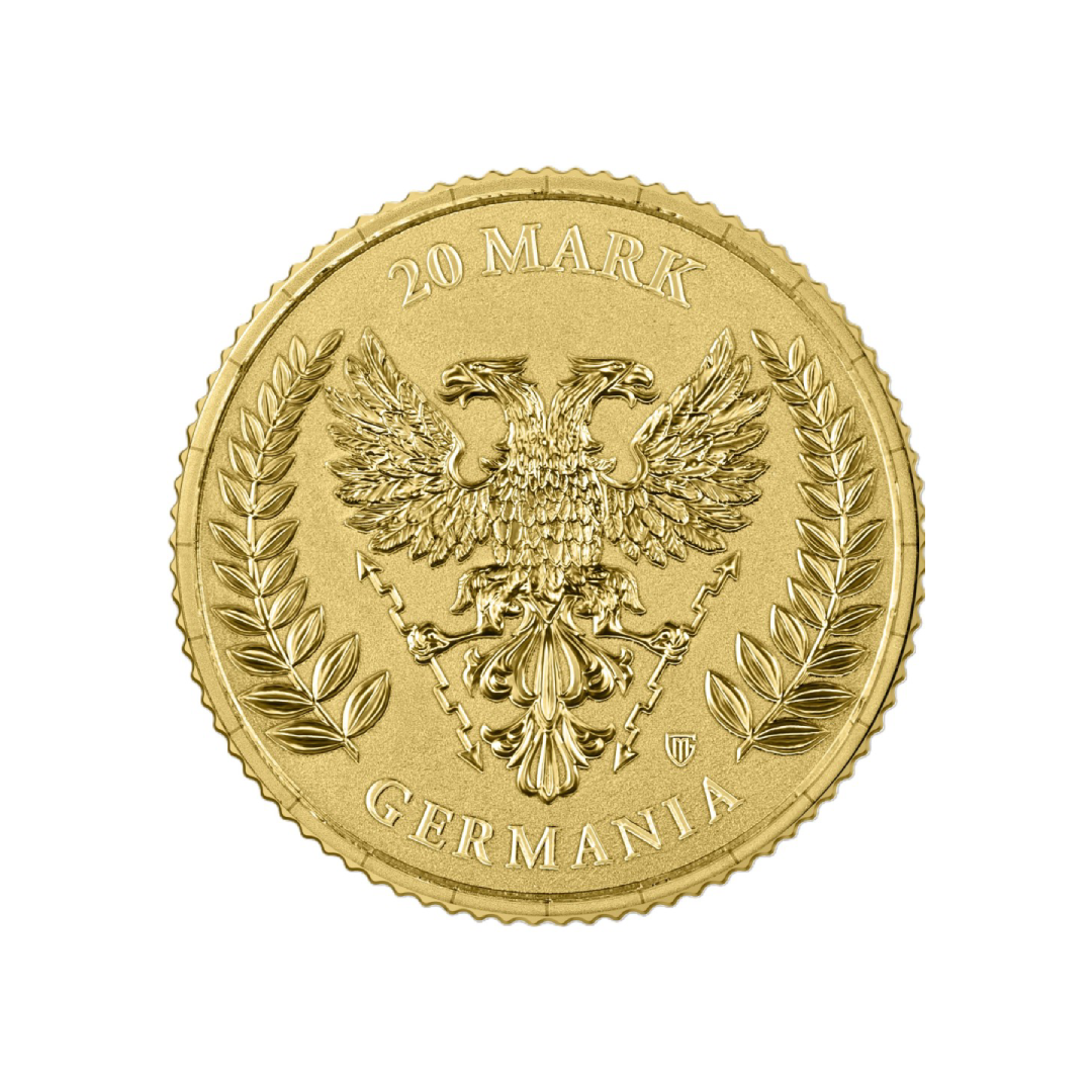 Moneda aur 1/10 oz Germania 2026