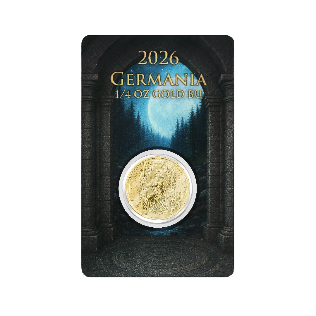Moneda aur 1/4 oz Germania 2026