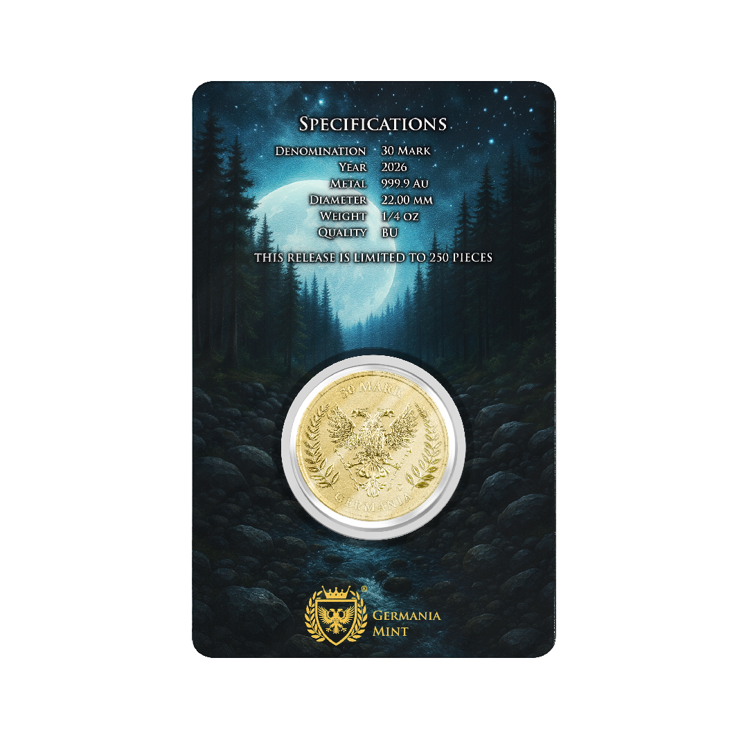 Moneda aur 1/4 oz Germania 2026