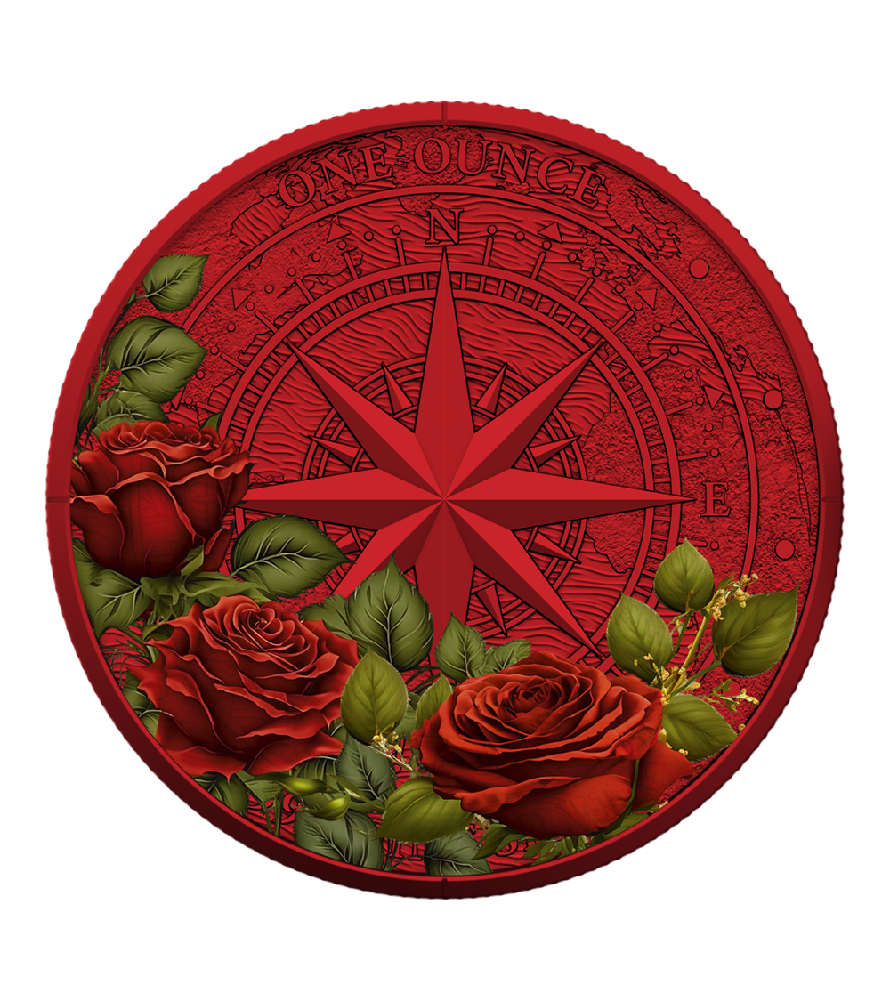 Moneda argint 1 oz Valentine's Day 2026