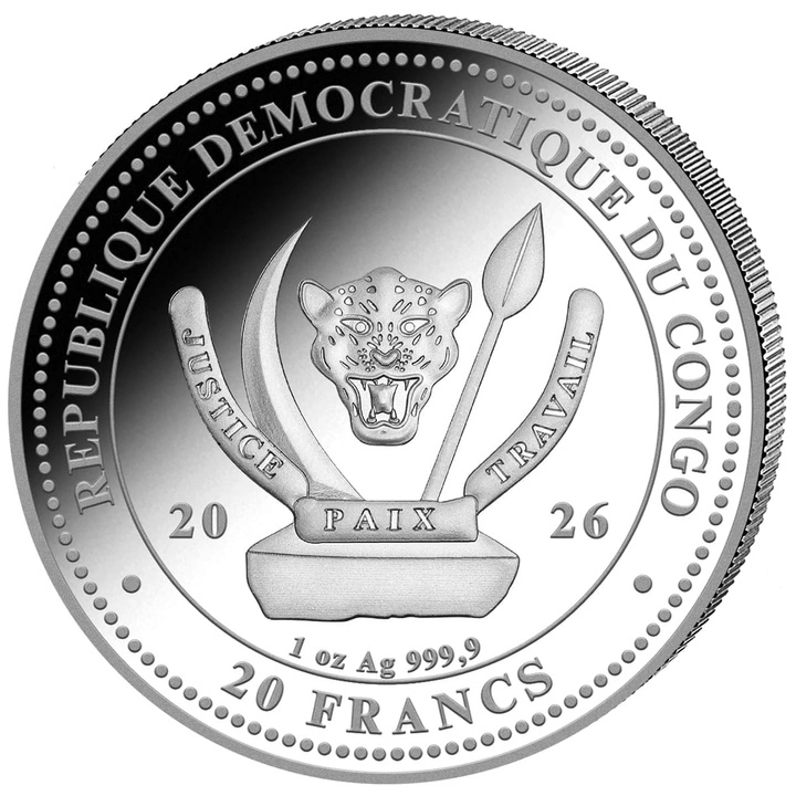 Moneda argint 1 oz Shark 2026