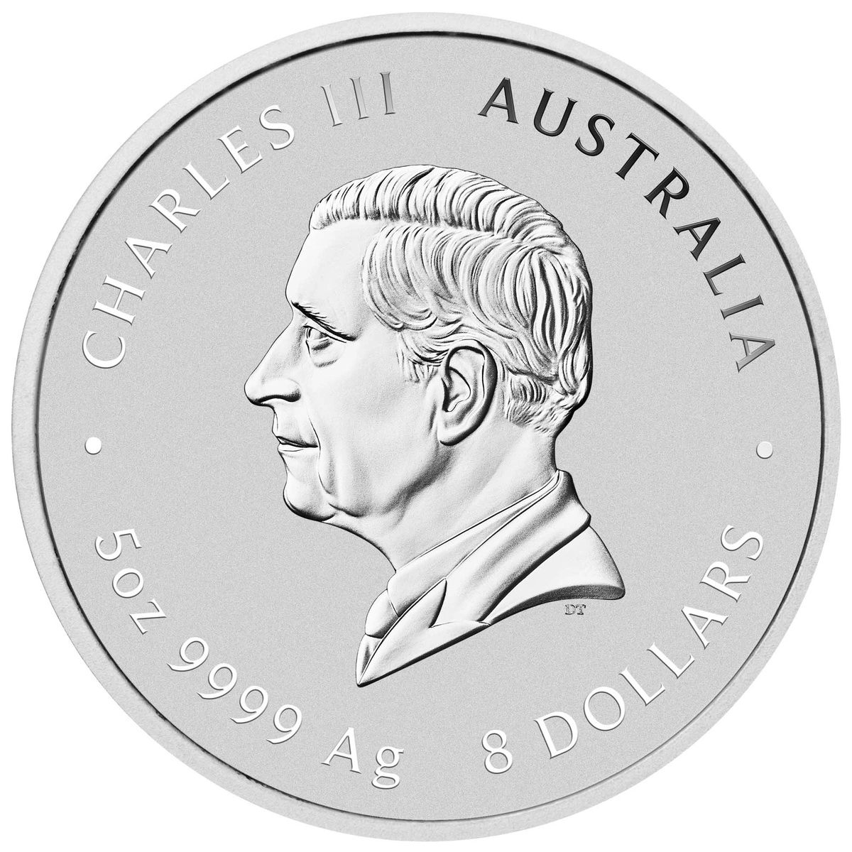 Moneda argint 5 oz Lunar III 2026