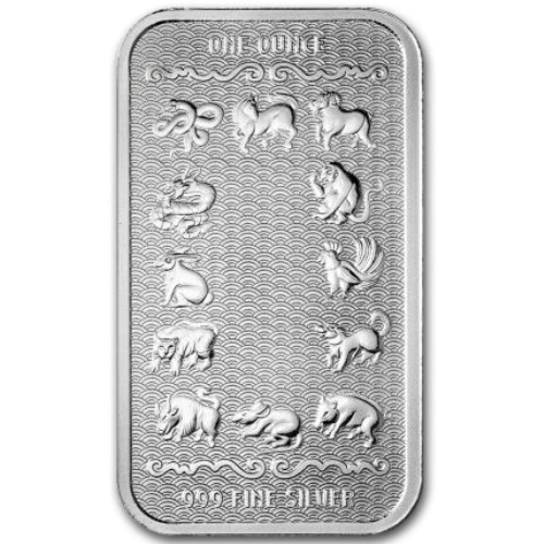 Lingou de argint Pamp: Year of the Goat 1 oz (In curanad!)