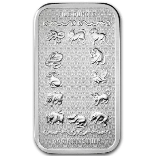 Lingou de argint Pamp: Year of the Goat 5 oz (In curanad!)