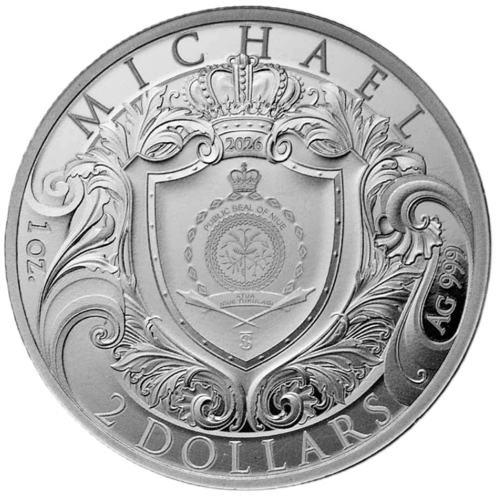 Moneda argint 1 oz Archangel Michael 2026 (In Curand!)